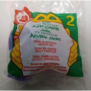 McDonald's Disney The Emperor's New Groove #2 Yzma as Kittycat Launch Toy  2000